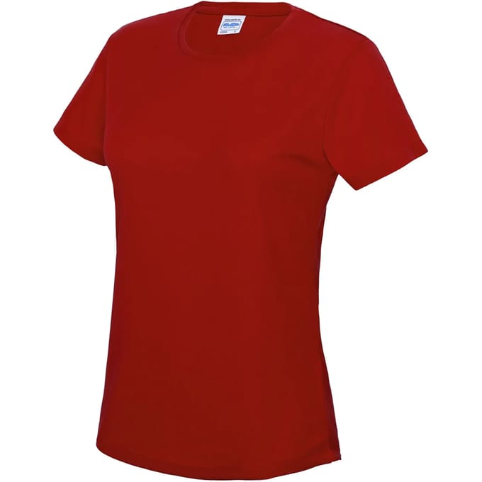 Just Cool Women´s Cool T JC005 - Fire red - 4XL
