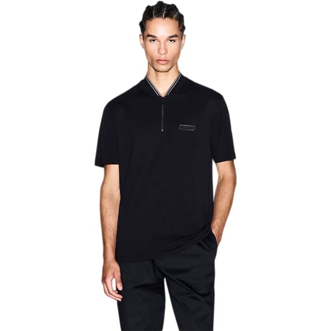 Armani Exchange Signature Polo Shirt voor heren