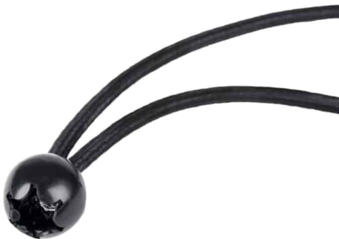 Expanders met Kogel, Zwart 6mm, 25cm