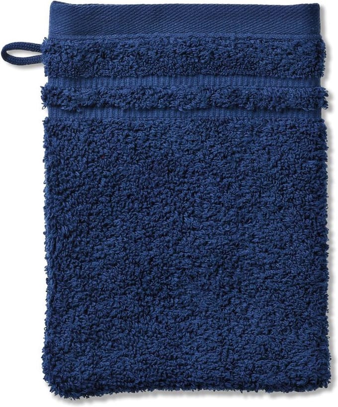 Kela Leonora - Washandje - Marine Blauw