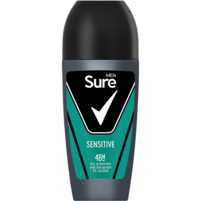 Sure Men Anti-Perspirant Sensitive Roll-On – 50 ml