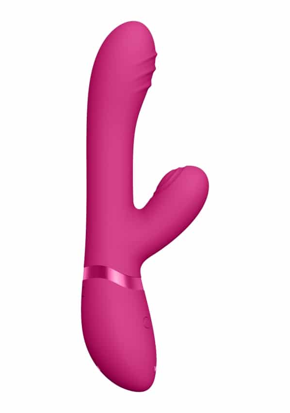 VIVE by Shots - Tani - Finger Motion with Pulse-Wave Vibrator - Pink