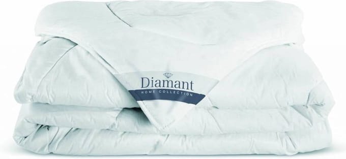 Diamant Dekbed Elegance 10% Eendendons - Enkel - Tweepersoons - 200x200 cm - Wit