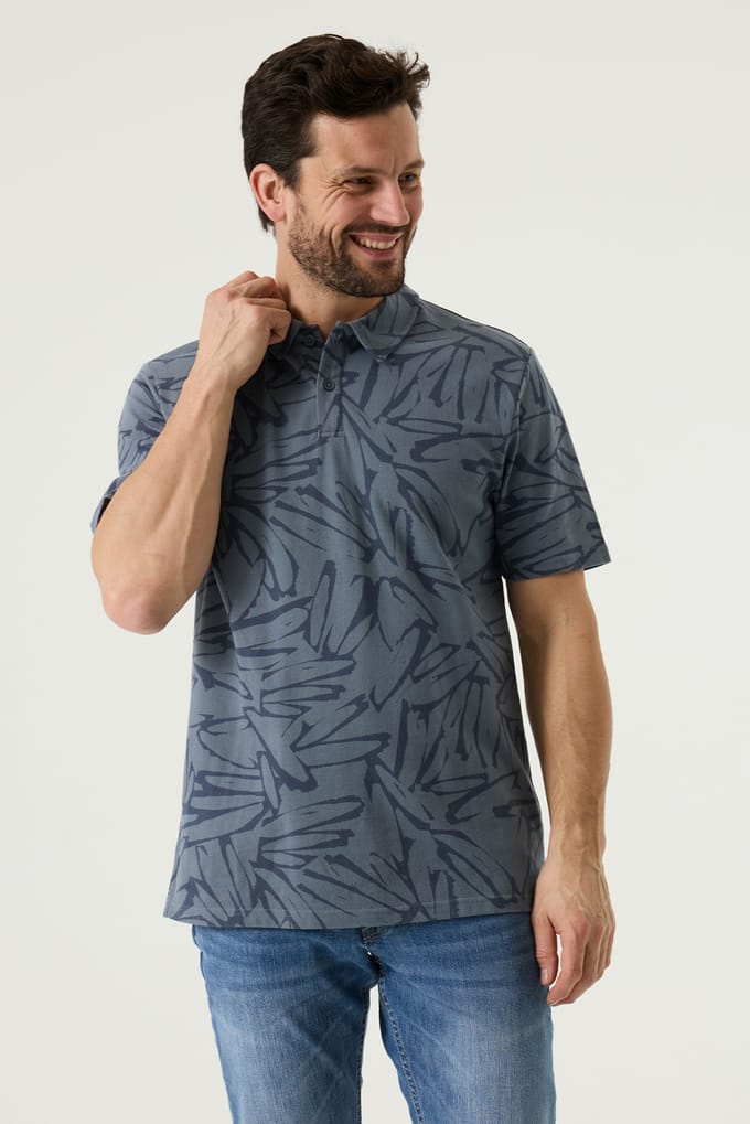 Pilot polo met print