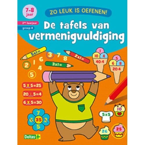 De Tafels Van Vermenigvuldiging / 7-8 Jaar 2de Leerjaar Groep 4 - ZNU