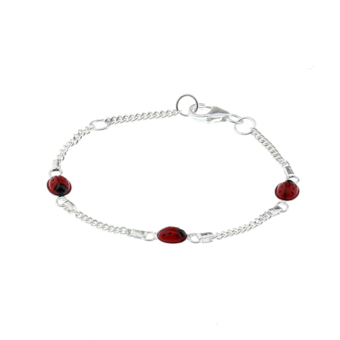 Armband Lieveheersbeestjes - Zilver - Armbandjes