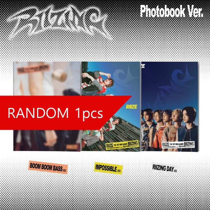 RIIZE Het 1e mini-album [RIIZING] (Fotoboek ver.) 3 IN SET