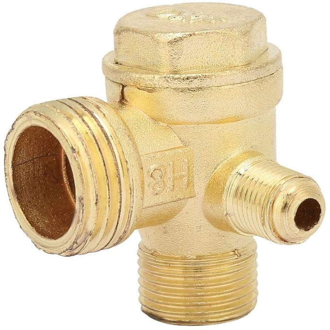 Dailygoody - Zinc Alloy Check Valve voor Air Compressor - 3