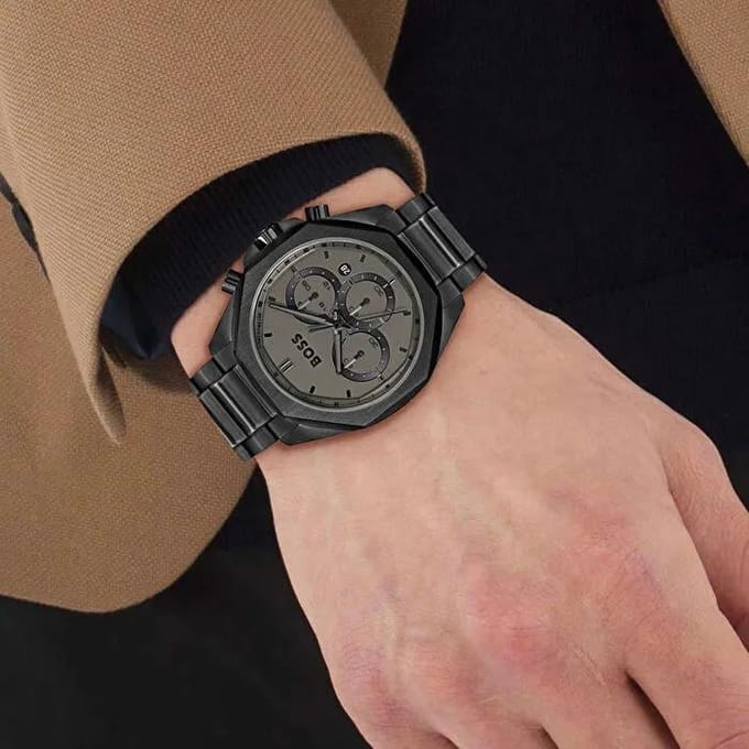 Hugo Boss 1514016 Herenhorloge 45 zwart