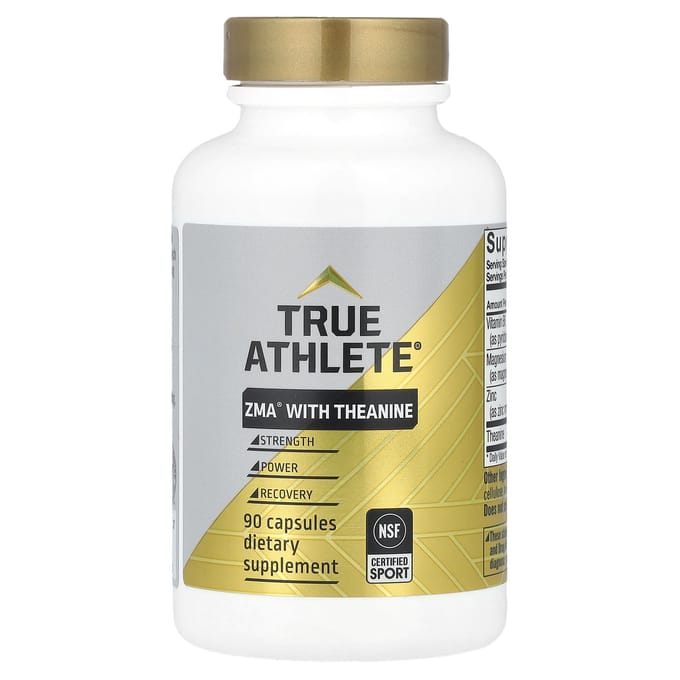 True Athlete, ZMA®, avec Théanine, 90 Capsules