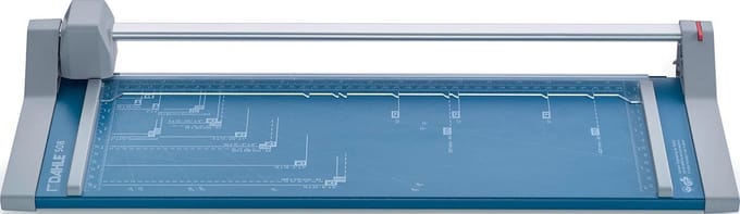 Dahle rolsnijmachine 508 voor ft A3, capaciteit: 6 vel 5 stuks