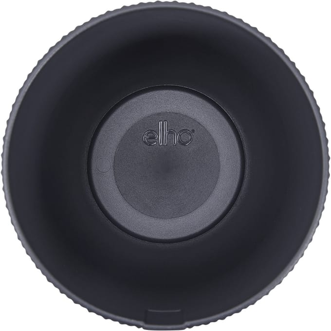 Elho Bloempot Jazz Mini 9 - Kunststof - Living Black - Diam.9xh8,5cm