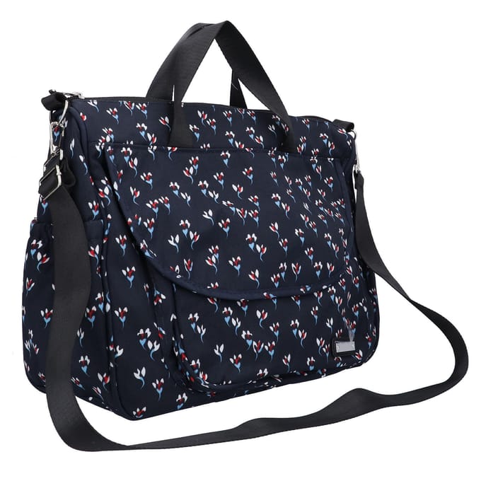 Wasbare Waterdichte Verstelbare Enkele Schouder Luiertas Melkfles Luier Kinderwagen Tas black
