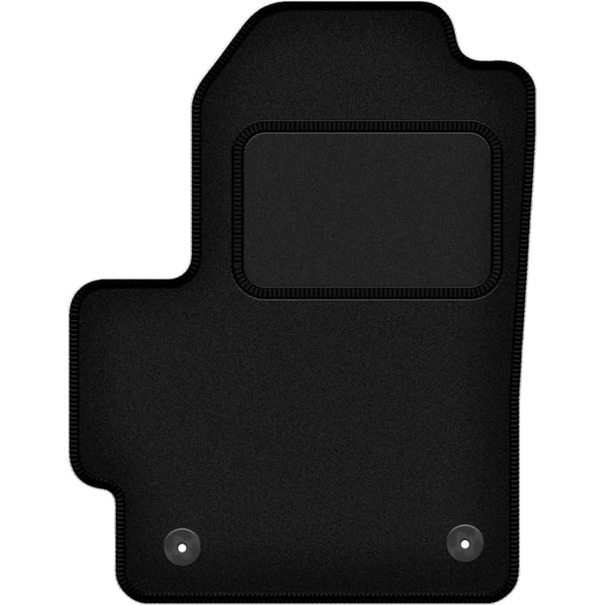 Bestuurdersmat zwart voor: Daewoo Matiz hatchback (1997-2007)
