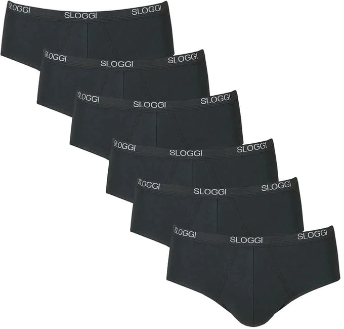 Sloggi 4-pak Basic Midi heren slips