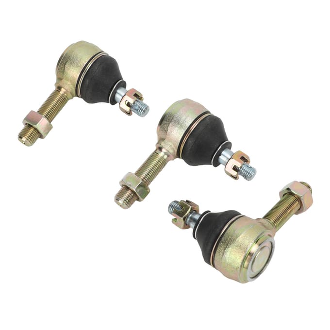 3 Stuks Stuurkogelkoppen 7540 7539 Kogelgewrichtset voor Club Car DS Elektrische Modellen 1976?2008 black
