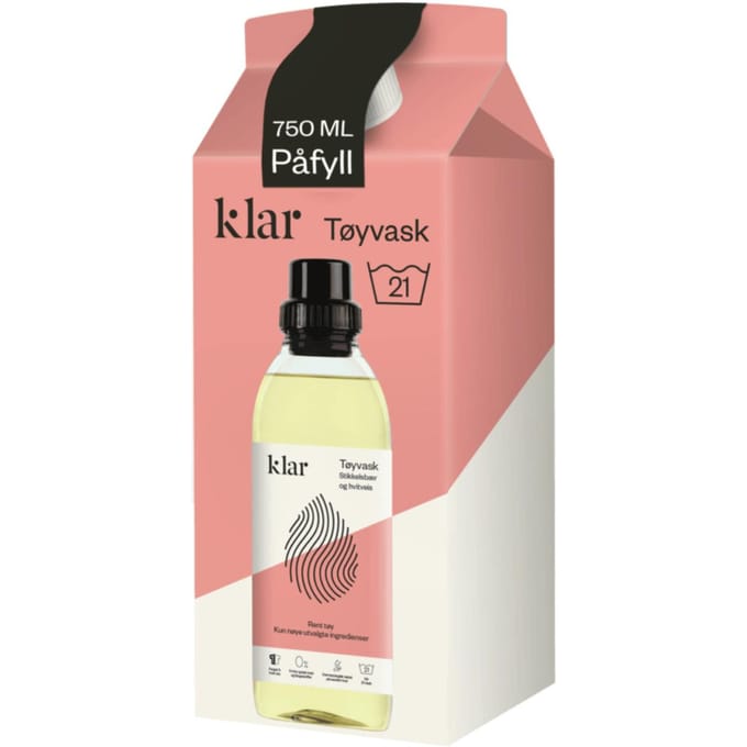 Klar T&oslash;yvask Refill 750 ml