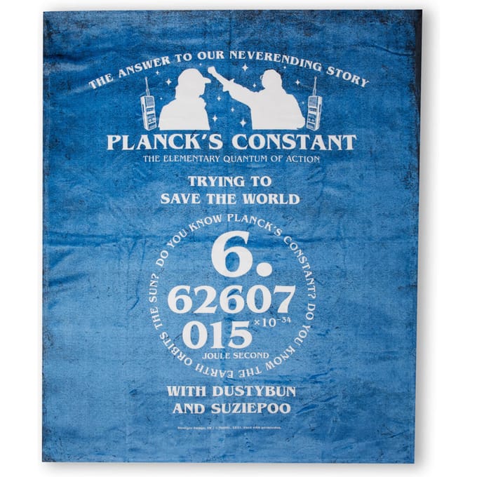 Stranger Things Planck's Constant Fleecedeken - M