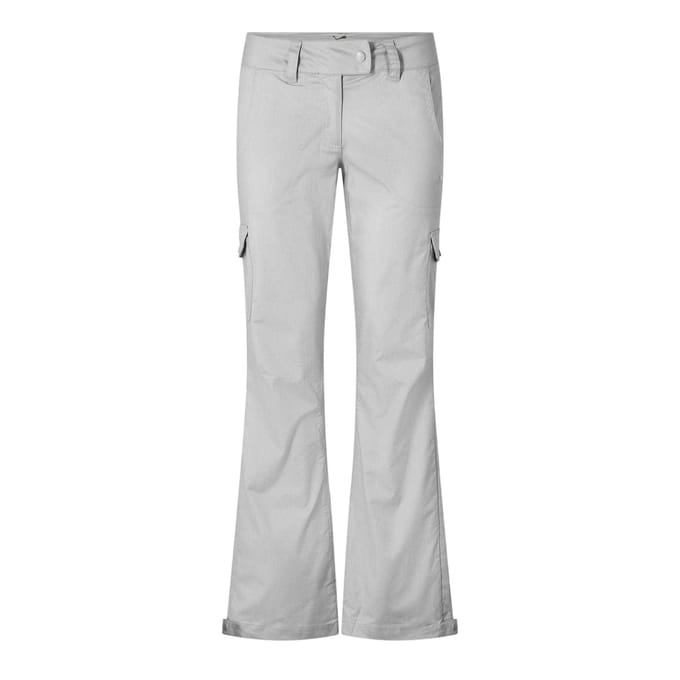 Puma Damesbroek met visgraatpatroon en bootcut-pasvorm (Wit)