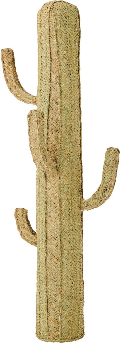 J-Line decoratie Cactus - riet - naturel - extra large