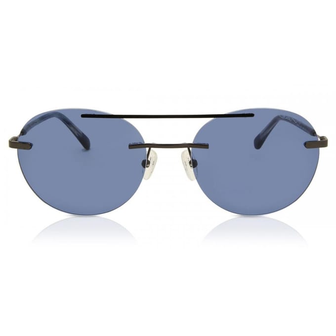 Gant Ga7184 08v Heren Zonnebril Gunmetal Grey/58 white