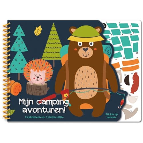 Stickeren Op Nummer - Mijn Campingavonturen - Interstat