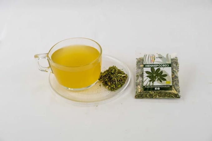 Biologische CBD-Hennep thee - ontspanning en stressvermindering