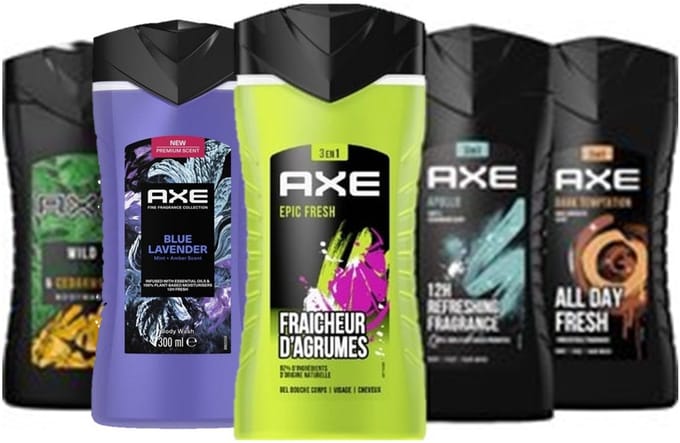 AXE Showergel Try Out