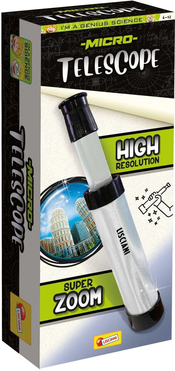 Lisciani i4m genius micro telescope in display 12