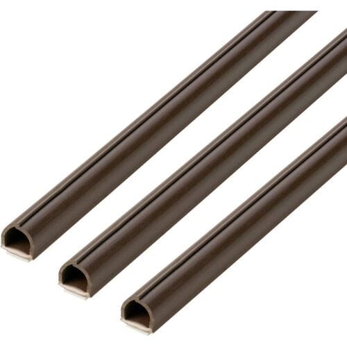 cablefix 160697 Kabelgoot (l x b x h) 10 x 10 x 1000 mm Bruin 1 set(s)