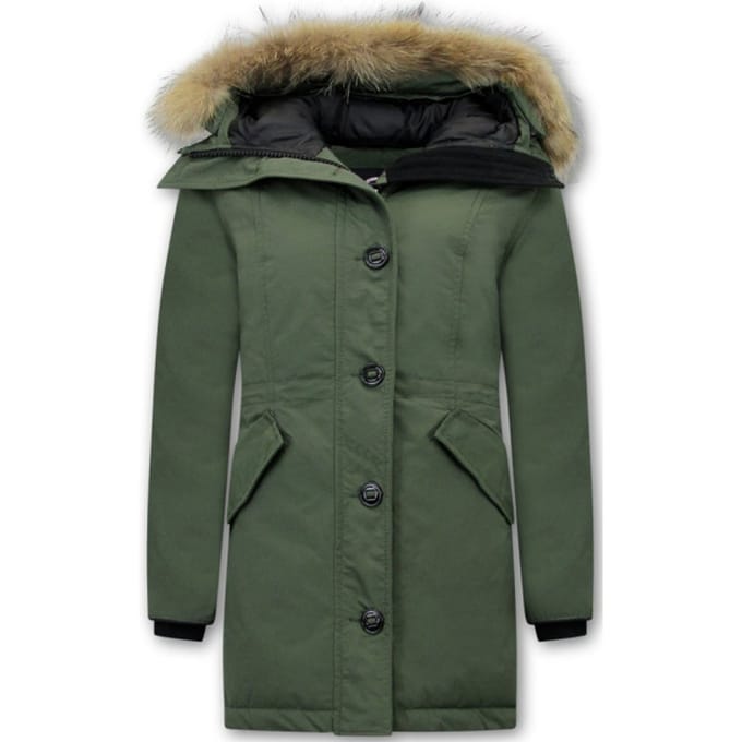 Matogla Parka winterjas met bontkraag groot