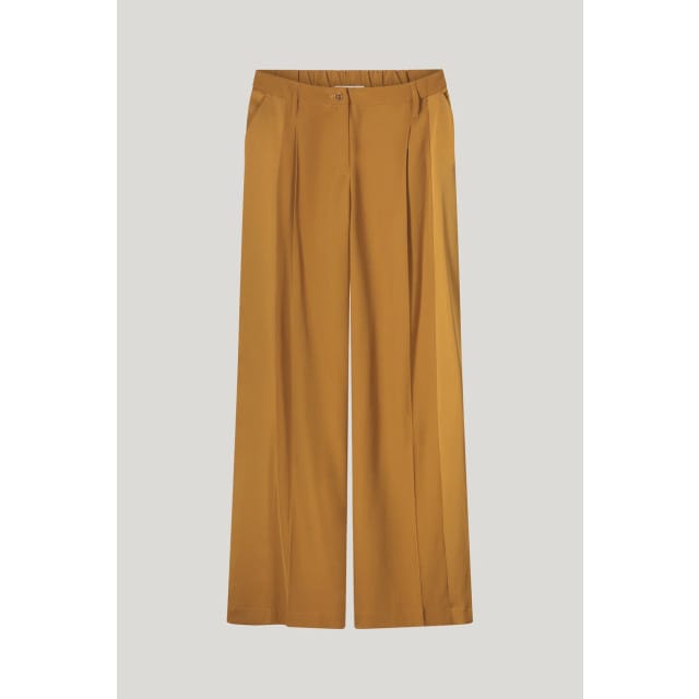 4s2710-12124 Trousers wide leg crepe viscose blend