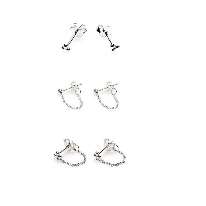 Karma Symbols bundelset triple dots zilver