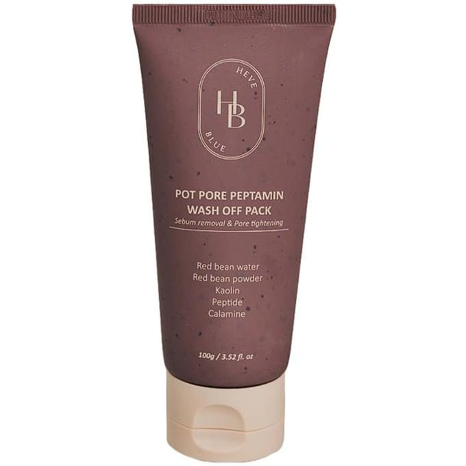 [HEVE BLUE] Pot Pore Peptamin Wash Off-pakket van 100 g gray