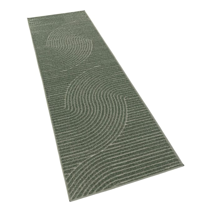 Binnen- en buitenkleed Cotara groen 80x250 cm