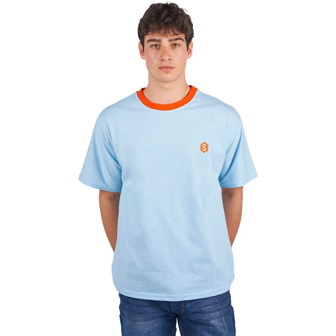 BeHappy SPRBCA-2204 Heren oversized T-shirt met korte mouwen