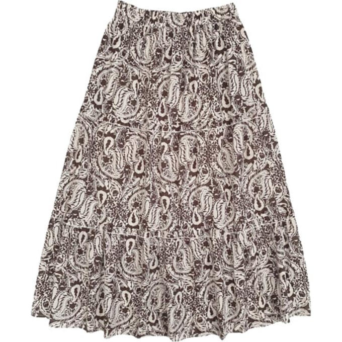 WithBlack Wblamina maxi skirt