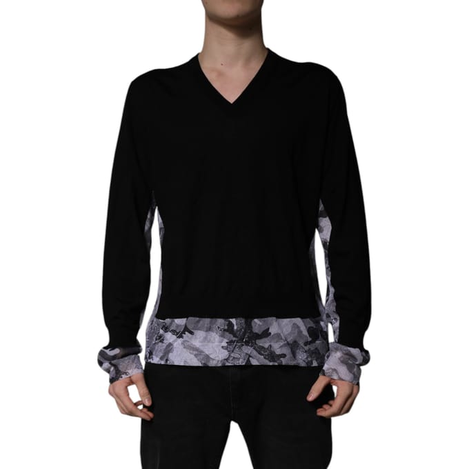 Merino Wol V-hals Trui