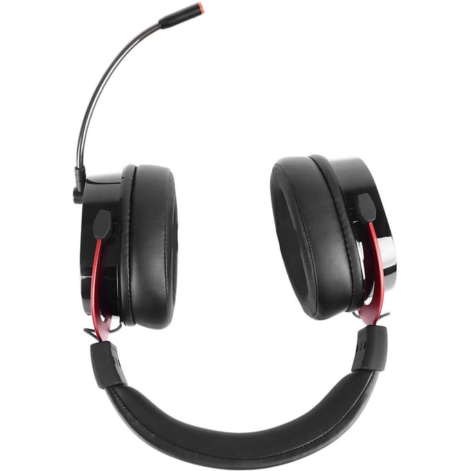 BT Gaming Headset Draadloos Bedraad Comfortabele Hoofdband Koptelefoon met Microfoon voor Thuis Internet