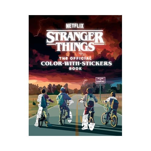 Stranger Things: The Official Color-With-Stickers Book - Stranger Things - Random House Worlds