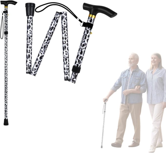 CRLYN® Opvouwbare Wandelstok - Loopstok - Hikingstok