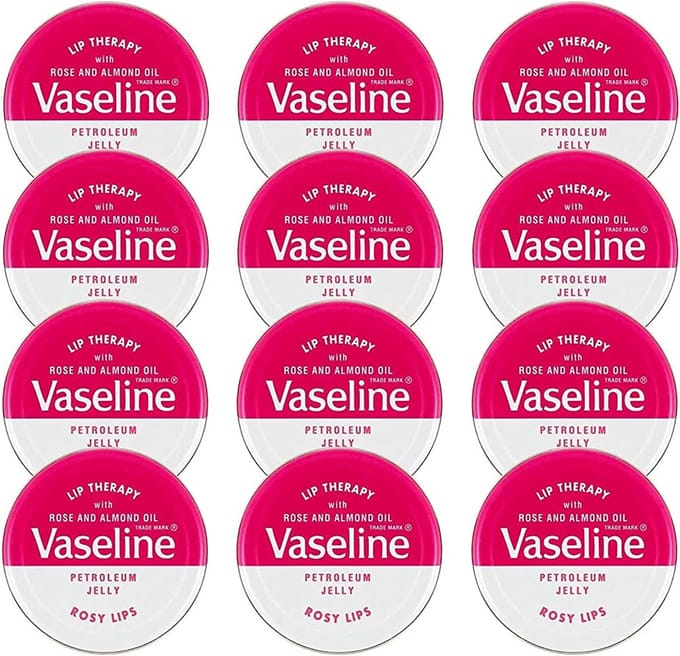 Vaseline Lip Therapy Rosy Lips - 12 stuks - Voordeelverpakking