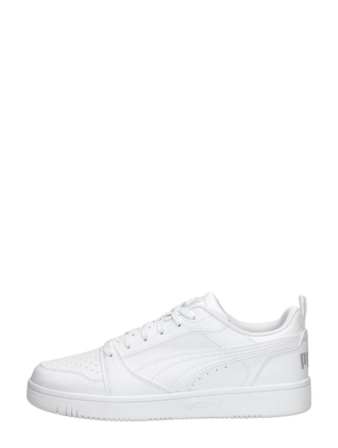 PUMA Rebound v6 Low Unisex Sneakers - PUMA White-Cool Light Gray
