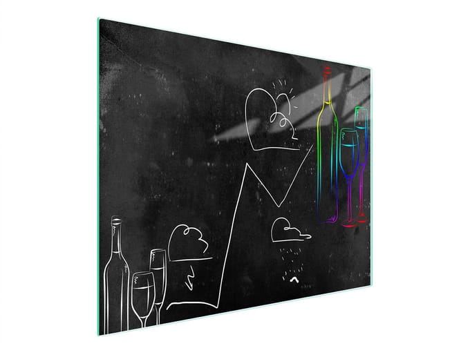 TMK ArtDeko - Snijplank 52x30 cm - Glas
