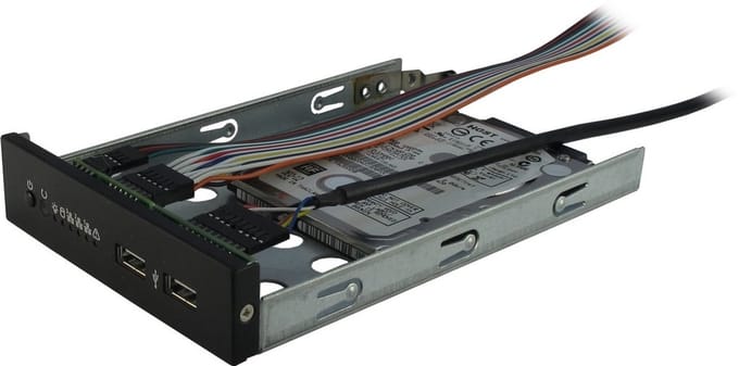 Inter-Tech 2U 20240 - rack behuizing - 2U - MB 30.5x19.1cm - 2x 80mm fan - zwart
