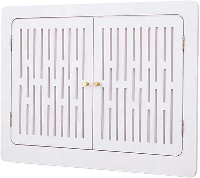 Radiatorafdekking - Verwarmingskast Plank - Ruimte Decoratie - Holle Ventilatie - 60 x 60 cm - Wit