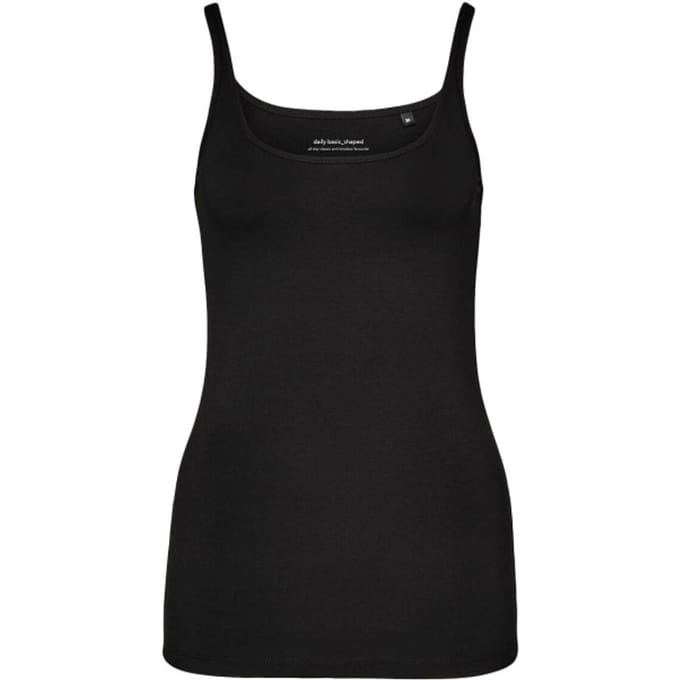 Slim fit tank top van katoenmix model 'Ina/Dailies'