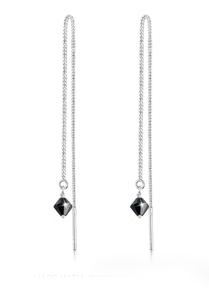 Elli - Oorbellen - Kristalle Funkelnd Elegant 925 Silber - Dames