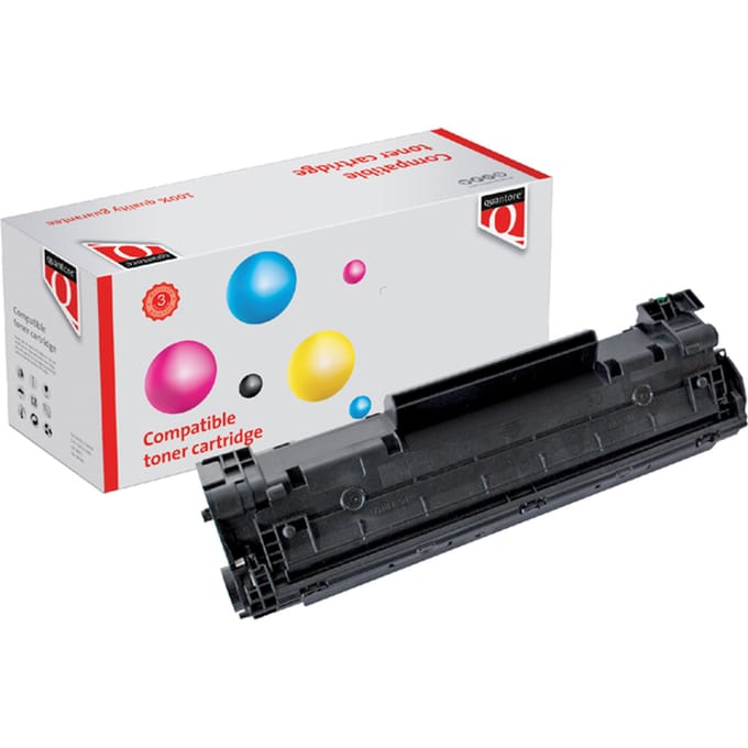 Tonercartridge Quantore alternatief tbv HP CB435A 35A zwart