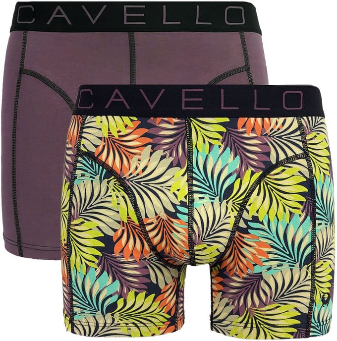 Cavello heren 2P boxers basic leafs multi II